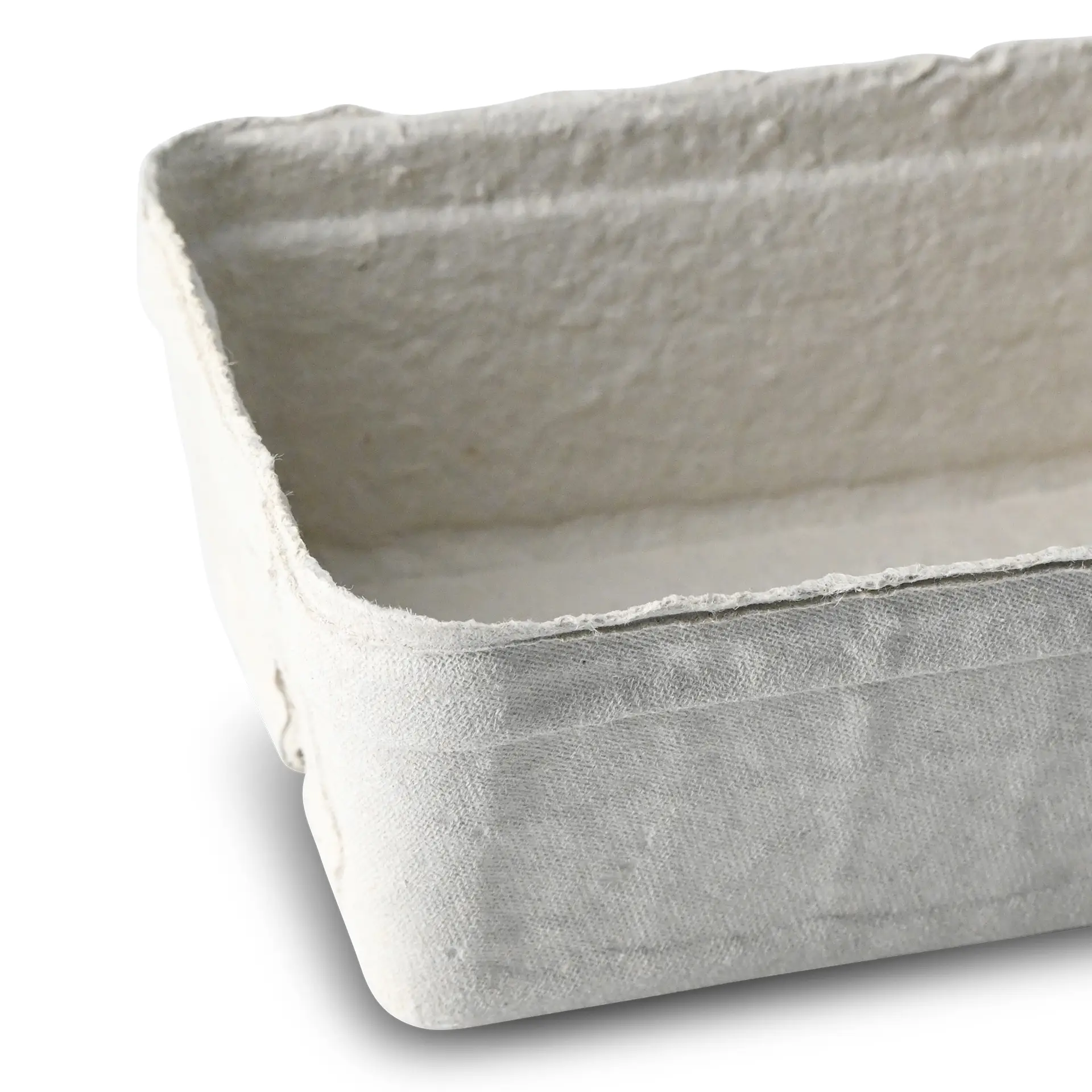 Beerenschalen aus Holzschliff 250 g, weiß