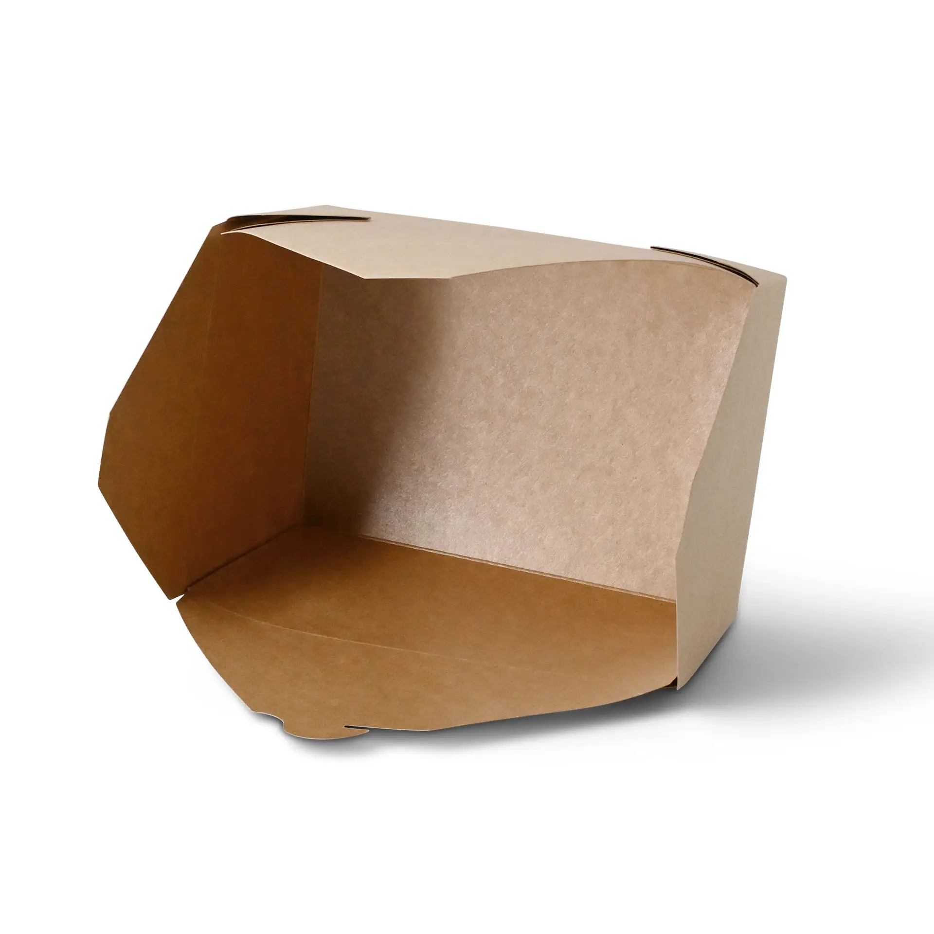 Take-away Boxen (beschichtet) 2500 ml, braun