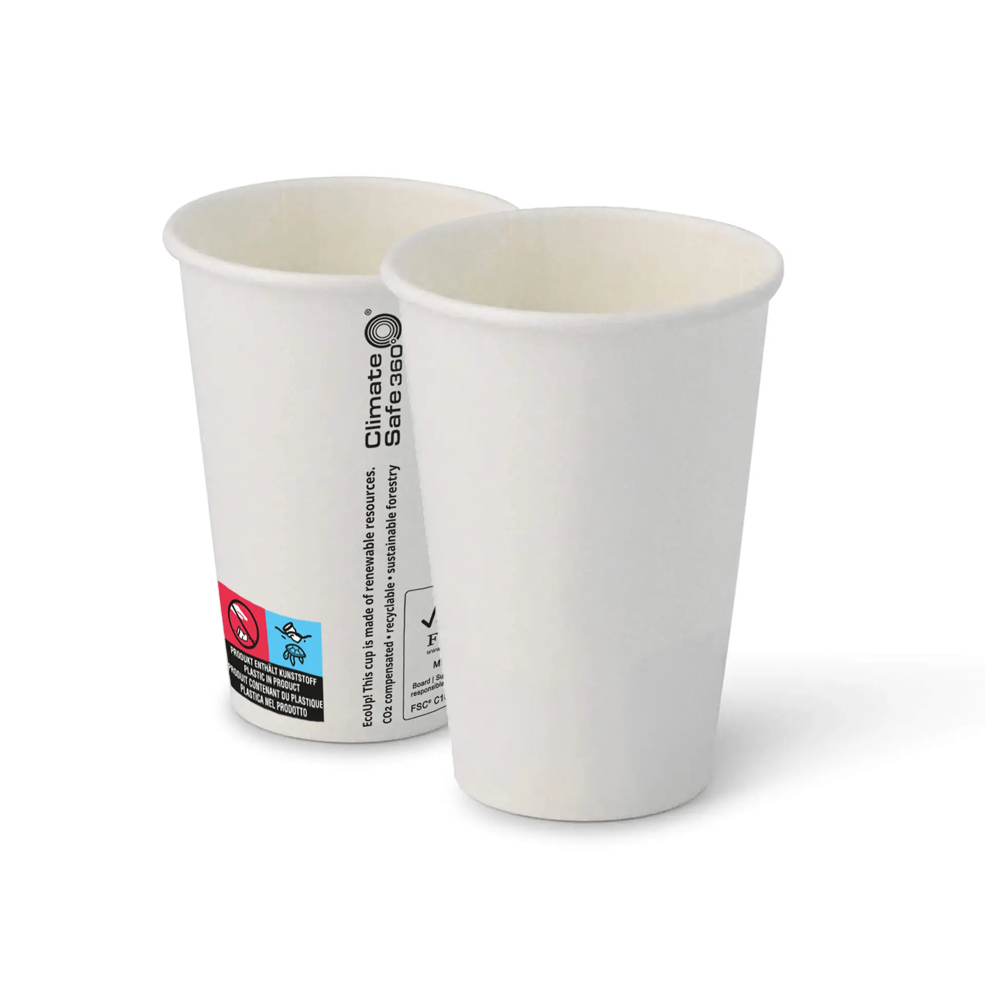 Automaten Becher (beschichtet) 180 ml / 7,5 oz, weiß