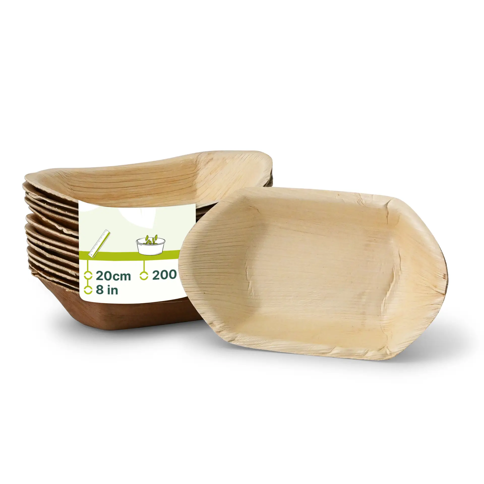 Palmblatt Schiffchen "Palmware®" 20 cm