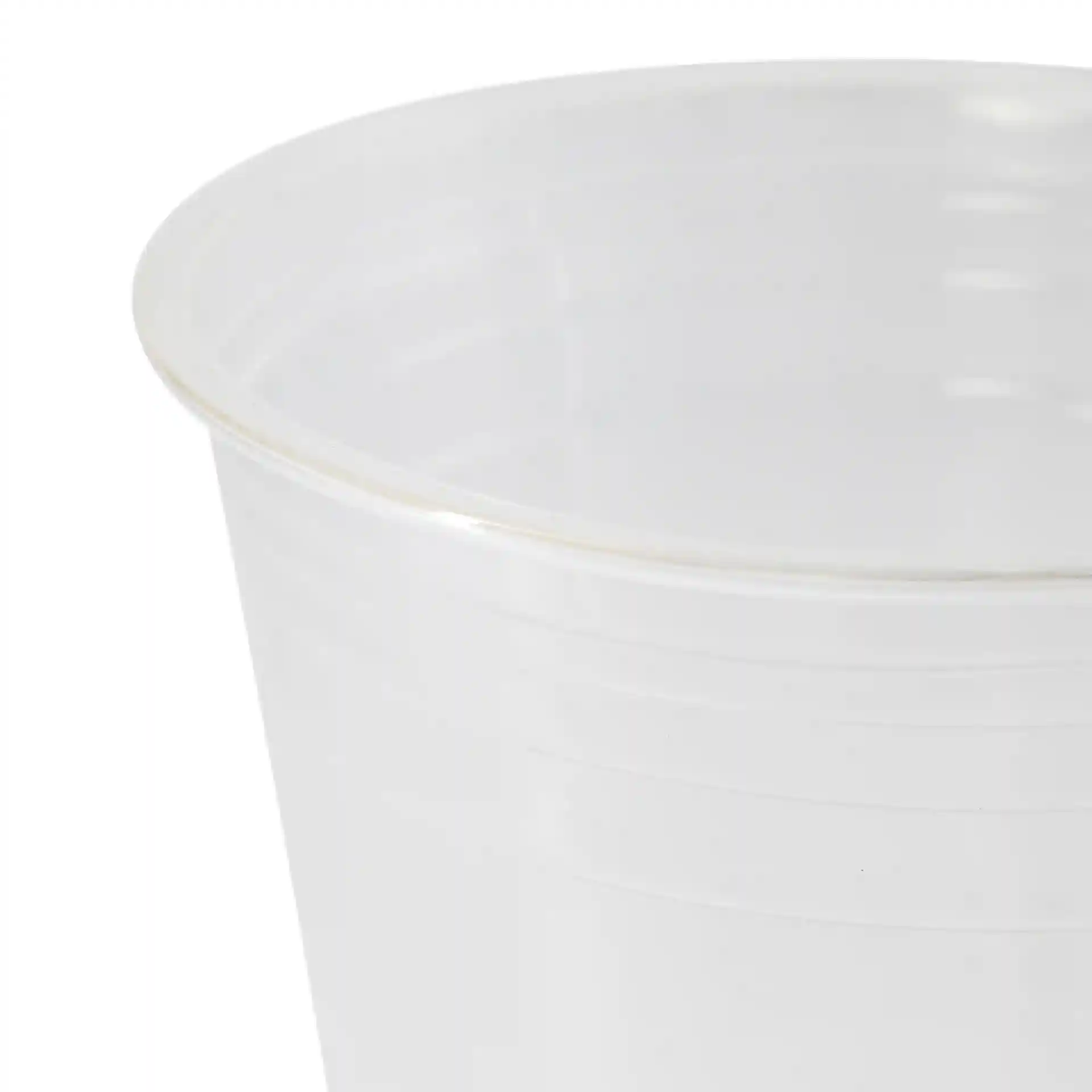 Bicchiere in PLA trasparente con un diametro di 95 mm e un'altezza di 125 mm, progettato per una capacità di 400 ml.