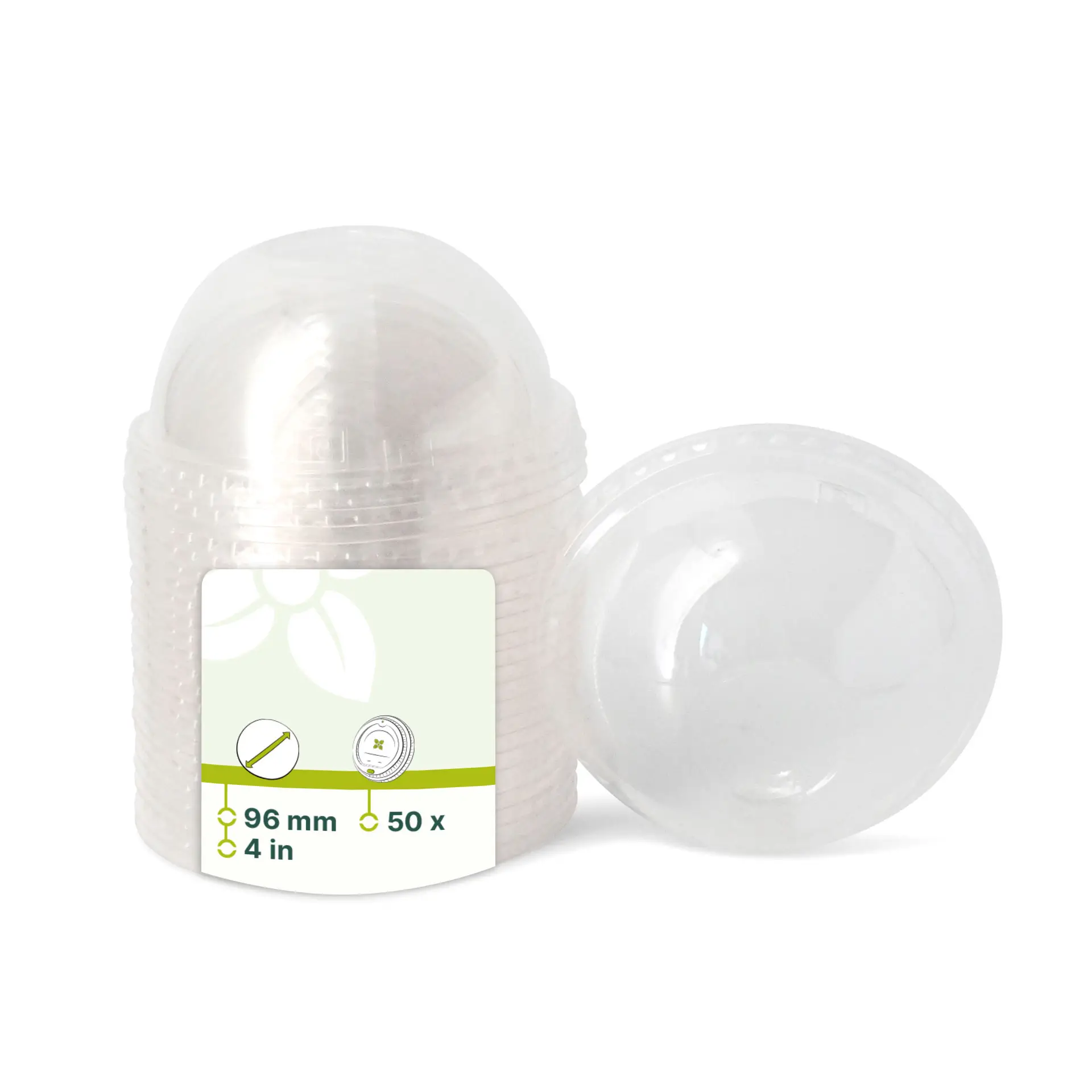 PLA-Domdeckel Ø 96 mm, geschlossen