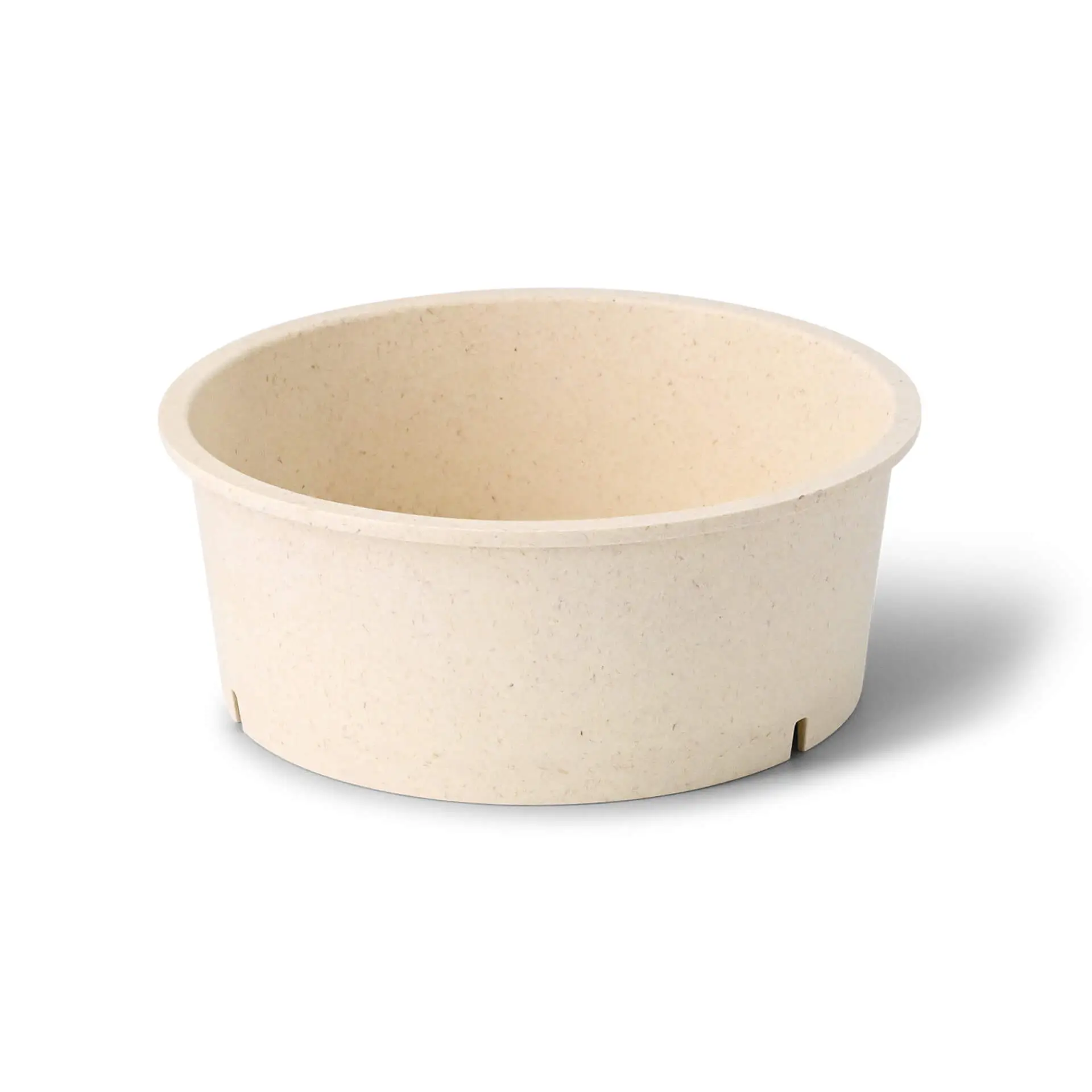 Ciotole riutilizzabili "merways Bowl" 650 ml, Ø 150 mm, anacardo / crema-bianco