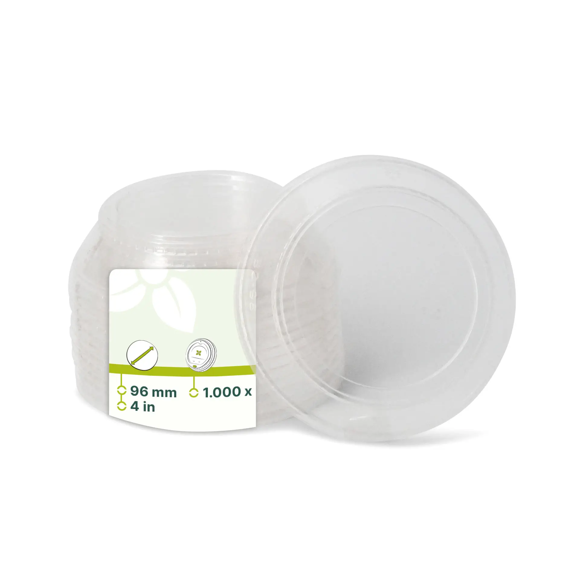 PLA-Kombi-Deckel Ø 96 mm, geschlossen