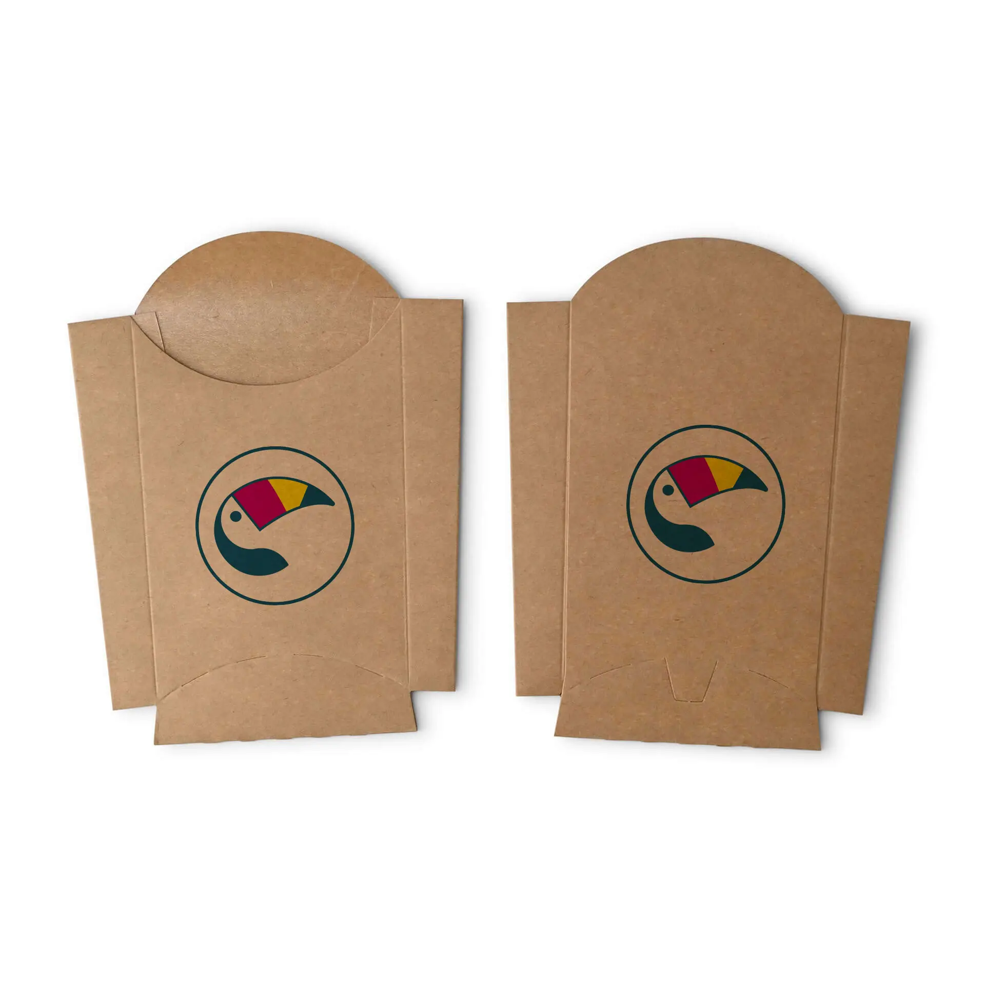 Scatole per patatine personalizzate, 8,5 x 5 x 12 cm, con rivestimento in PE