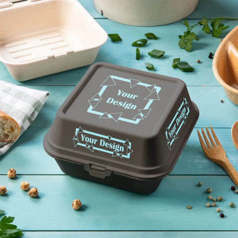 Stampare contenitori per burger (riutilizzabili)