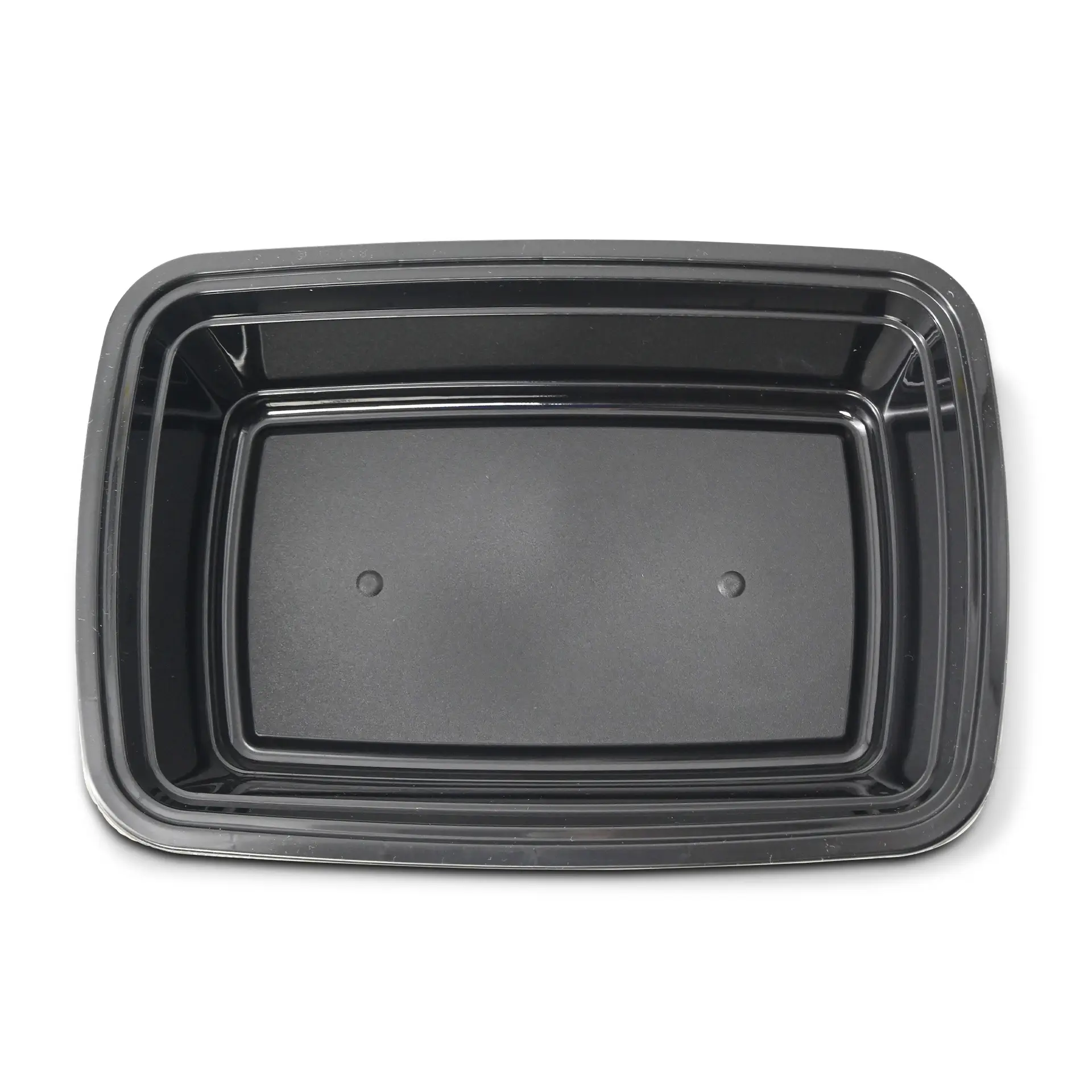 Contenitori riutilizzabili in PP 1000 ml, rettangolari, neri