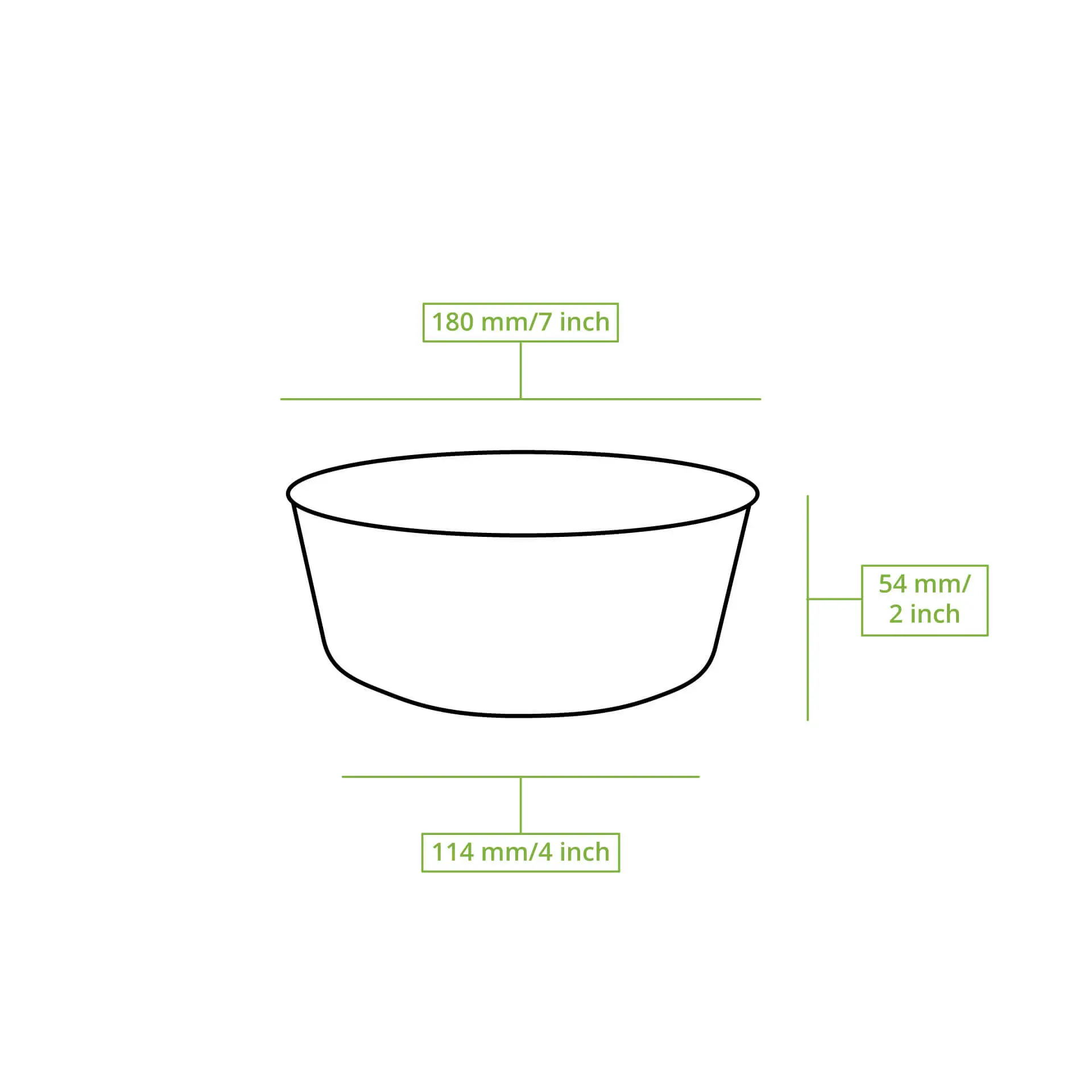 Palmblatt Schalen "Palmware®" 750 ml, quadratisch