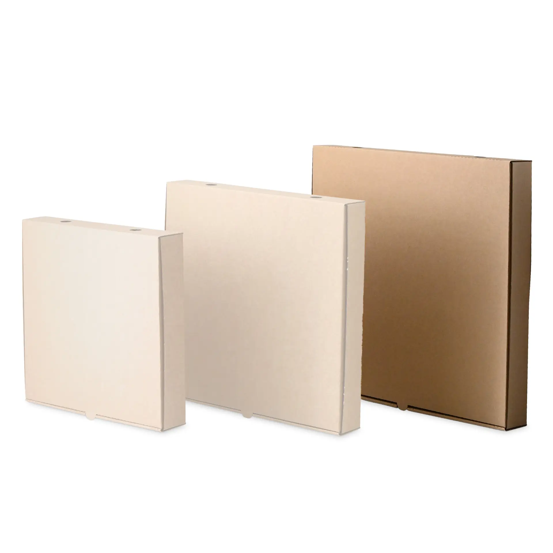 Pizzakartons Ø 37 cm, braun