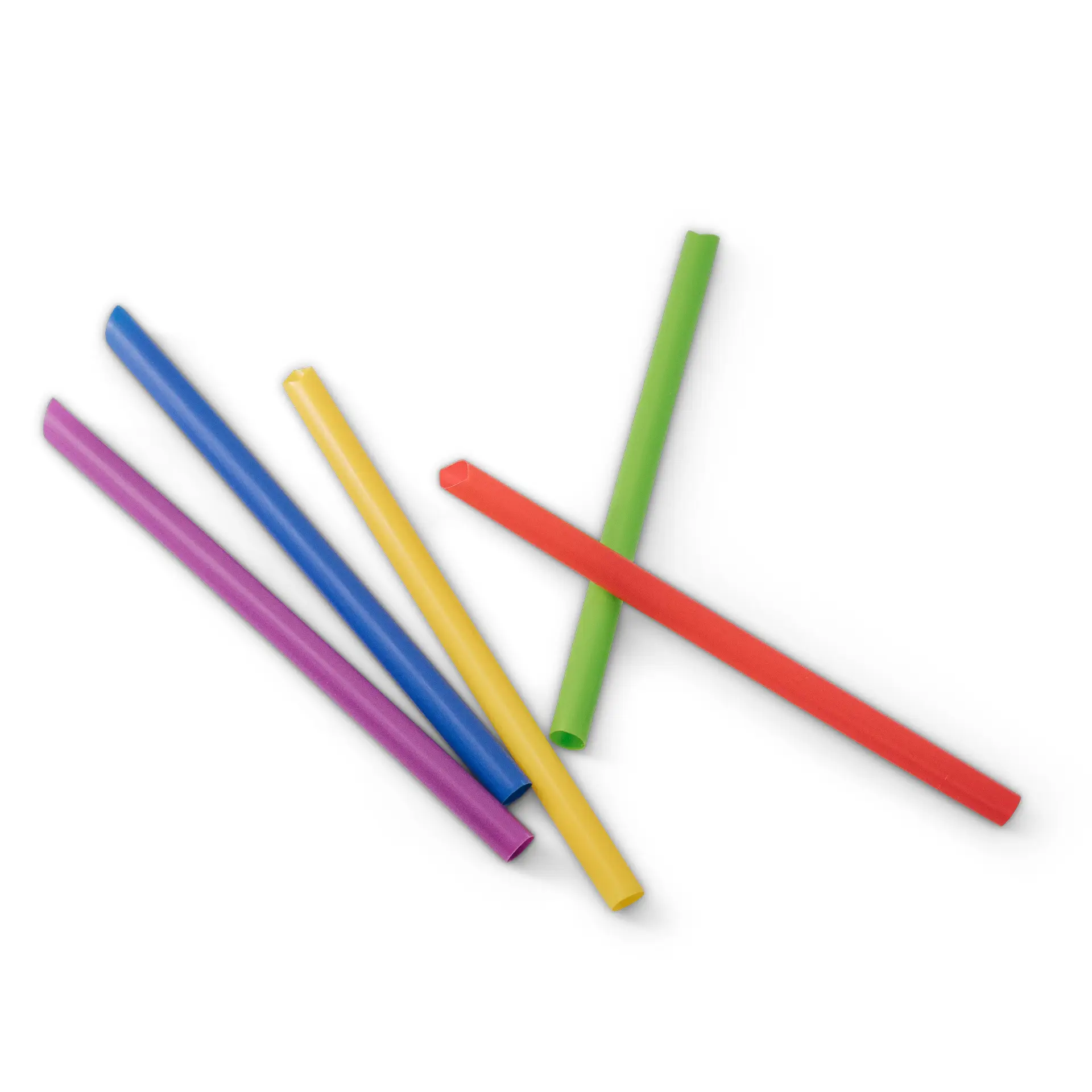 Bubble Tea Strohhalme 20 cm, Ø 1,2 cm, bunt, wiederverwendbar