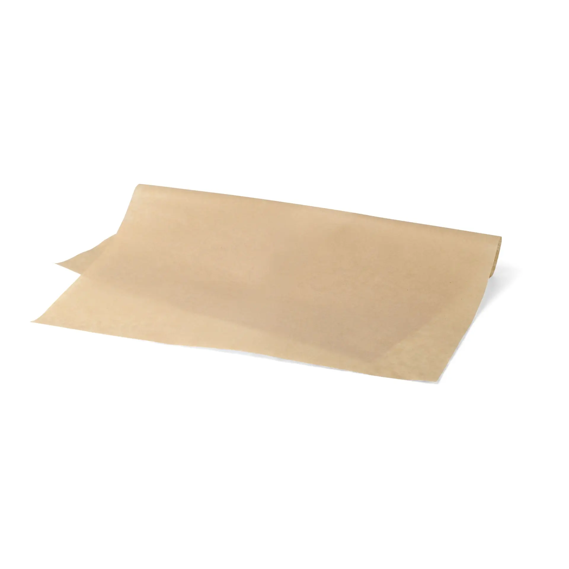 Carta da imballaggio marrone antimacchia, pretagliata 37,5 x 50 cm, adatta per cibi caldi, freddi e grassi.